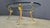 Brass and Glass Coffee Table, 1970s For Sale - Image 3 of 13