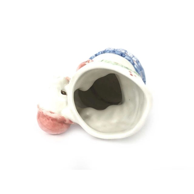 Otagiri Company Vintage Otagiri Creamer Pitcher Anthropomorphic Mama Pig Made in Japan For Sale - Image 4 of 4