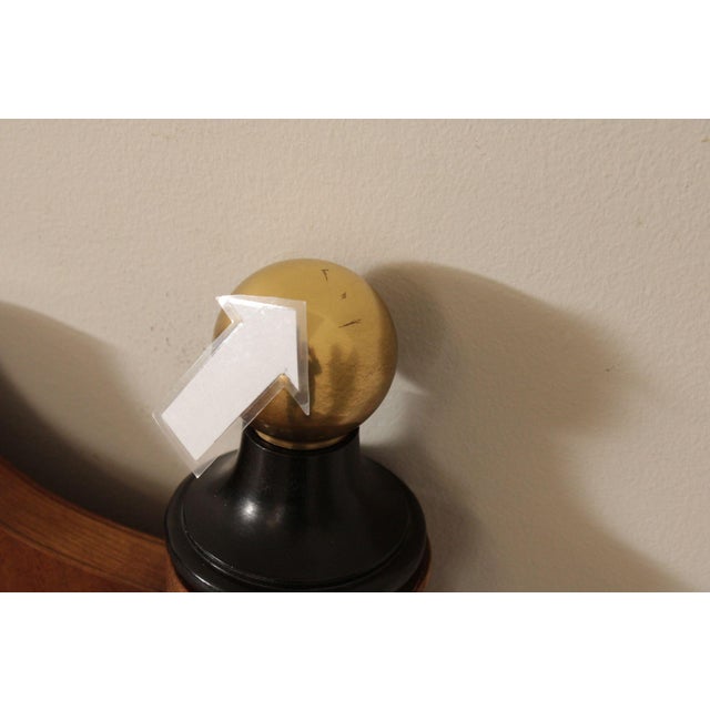 Century Furniture Traditional Yew Wood Queen Headboard For Sale - Image 11 of 12