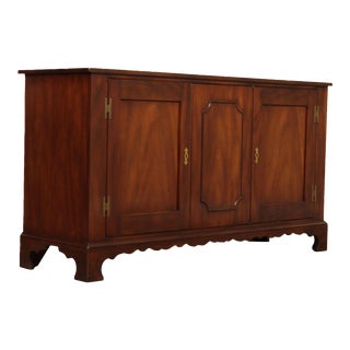Kittinger Williamsburg Adaptation Mahogany Buffet Sideboard For Sale