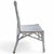 White Woven Wicker Writing Desk and Matching Side Chair For Sale - Image 13 of 18