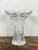 Vintage Palm Tree Crystal Vase For Sale In West Palm - Image 6 of 12