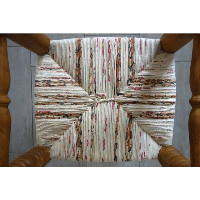 Brutalist Chair attributed to Charles Dudouyt, 1940s For Sale - Image 13 of 14