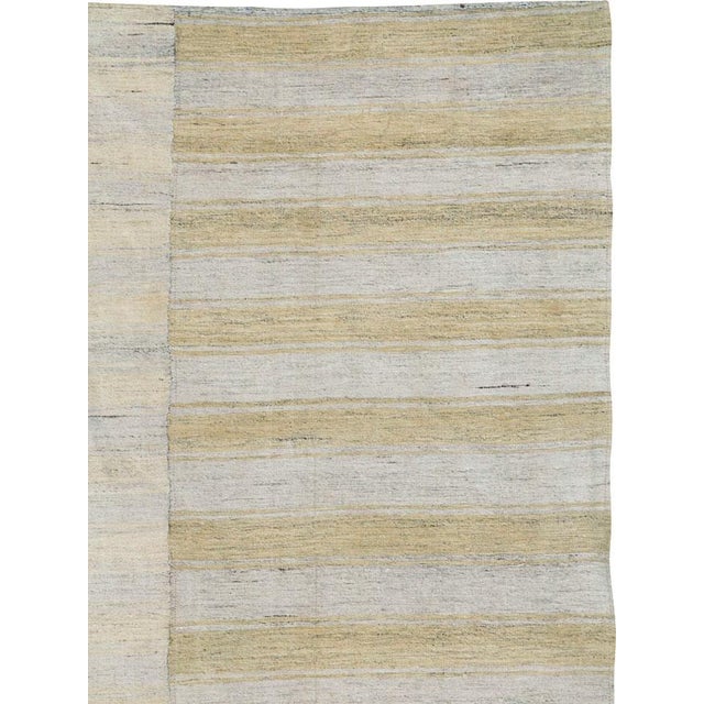 Galerie Shabab Collection Late 20th Century Turkish Flatweave Rug For Sale - Image 4 of 10