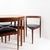 Black Extendable Teak Dining Table and Chairs by Hans Olsen for Frem Røjle, 1950s, Set of 7 For Sale - Image 8 of 18