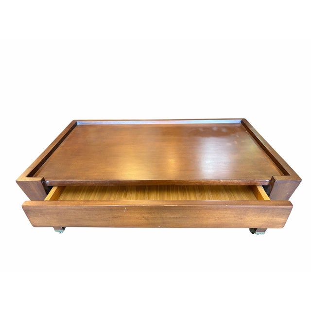 Elegant "Paris" tray table in natural wood finish. A beautifully understated piece, perfect as a sophisticated accent...