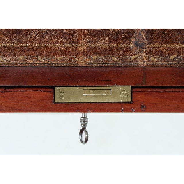 Wood Military Campaign Secretary, 1890s For Sale - Image 7 of 18