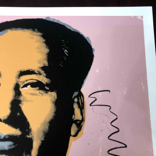 1990s After Andy Warhol "Mao Zedong" Lithograph For Sale - Image 9 of 10