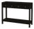 Nora 40 in. W Rectangular Wood 2 Drawer Console Table with Lower Open Shelf, Antique Coffee For Sale