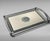 Art Deco Art Deco French Nickel-Plated Metal Tray With Cut and Etched Mirror Surface For Sale - Image 3 of 18