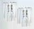 Vintage Murano Glass and Chromed Metal Wall Sconces, Italy, 1960s, Set of 2 For Sale - Image 10 of 11