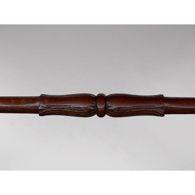 Brown 19th Century William IV Mahogany Writing Table, 1835 For Sale - Image 8 of 12