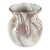 American Wheel Thrown Studio Art Pottery Raku Vase 5 In For Sale - Image 4 of 11