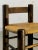 Chairs in Wood and Straw by Charles Dudouyt, France, 1950s, Set of 4 For Sale - Image 9 of 12