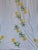Vintage 1970’s Handmade Cross Stitch Floral Embroidered Tablecloth For Sale - Image 10 of 12