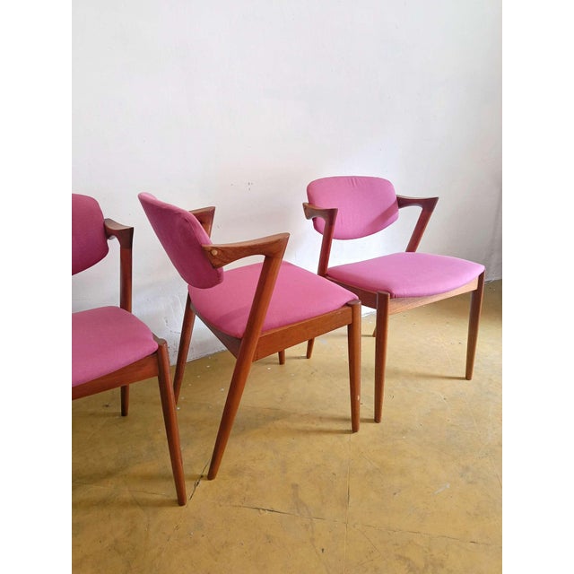 1960s Danish Chairs in Teak, 1960s, Set of 4 For Sale - Image 5 of 10