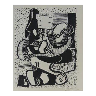 After Pablo Picasso From 'Helene Chez Archimede' Illustrations Signed Lithograph For Sale