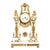Bronze and Marble Mantel Clock For Sale