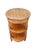 Late 20th Century American Classical Three-Tier Oval Fruitwood Side Table For Sale - Image 5 of 6