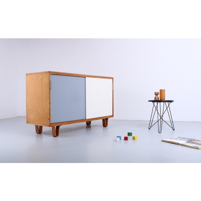 Colored Birch DB51 Sideboard by Cees Braakman for Pastoe, 1950s For Sale - Image 15 of 18
