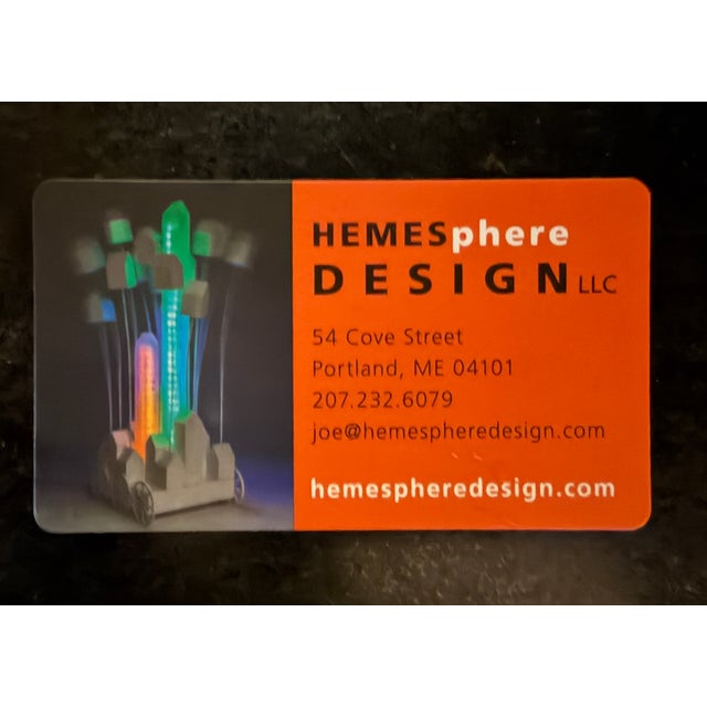 Signed Joe Hemes "Flowering City" Architectural Light Sculpture, 2017, Unique Contemporary Artwork For Sale - Image 10 of 14