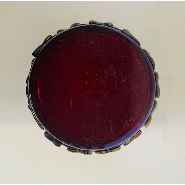 Glass Ritagli Model Vase by Fulvio Bianconi, 1998 For Sale - Image 7 of 11