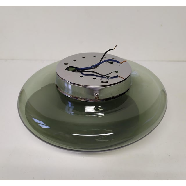 Murano Wall Light by Roberto Pamio for Leucos,1970s For Sale - Image 3 of 5