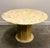 Round Breccia Marble Pedestal Table | 1980s Vintage Stone Dining Table | Postmod For Sale - Image 14 of 14