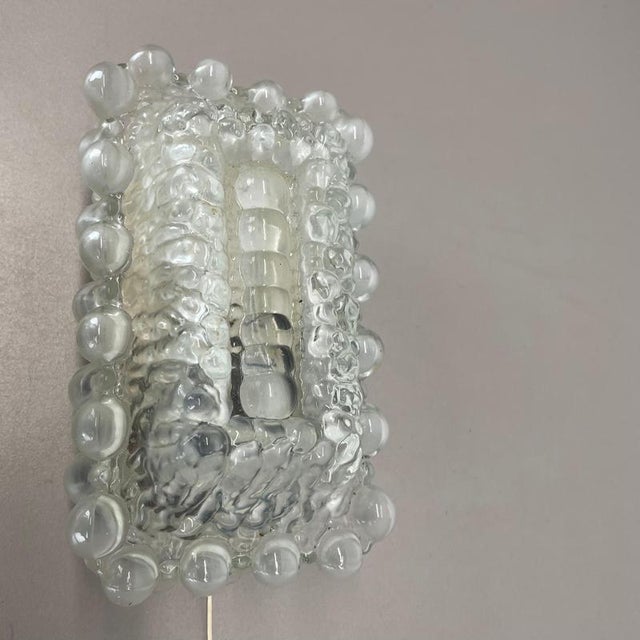 Bubble Glass Wall Sconces in the style of Helena Tynell, Germany, 1970s, Set of 2 For Sale - Image 10 of 18