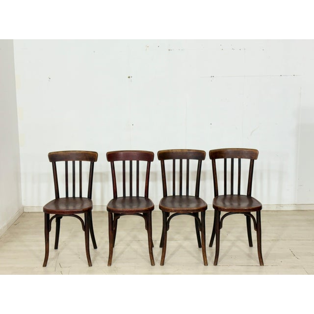 Oak Dining Chairs, Set of 4 For Sale - Image 11 of 11