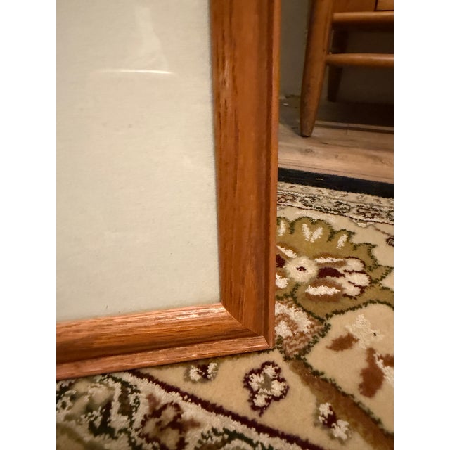Vintage Abstract Screenprint Reflections by the Pool Signed Limited Edition 9/29 Framed For Sale - Image 6 of 10