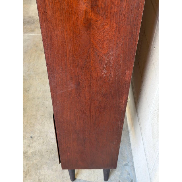 Ohmann Jun Model 6 Rosewood Bookcase Danish Mid-Century Modern For Sale - Image 10 of 12