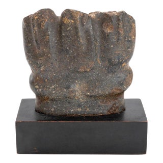 Mezcala Pre-Columbian Three Headed Stone Figure For Sale