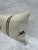 Contemporary Turkish Hemp Pillow Cushion Natural Beige Black Pillow Cushion Cover 16" x 24" For Sale - Image 3 of 4