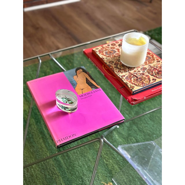 Modigliani Art Book by Douglas Hall – Phaidon Colour Library, Pink Cover For Sale In Seattle - Image 6 of 10