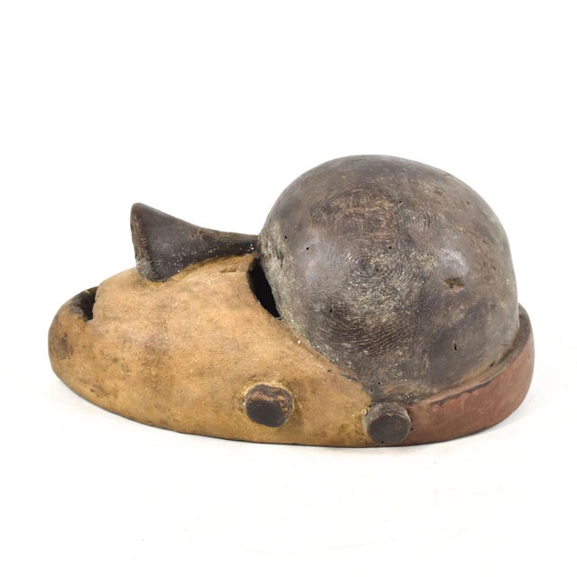 Early 20th Century Salampasu Wood Mask For Sale - Image 4 of 7