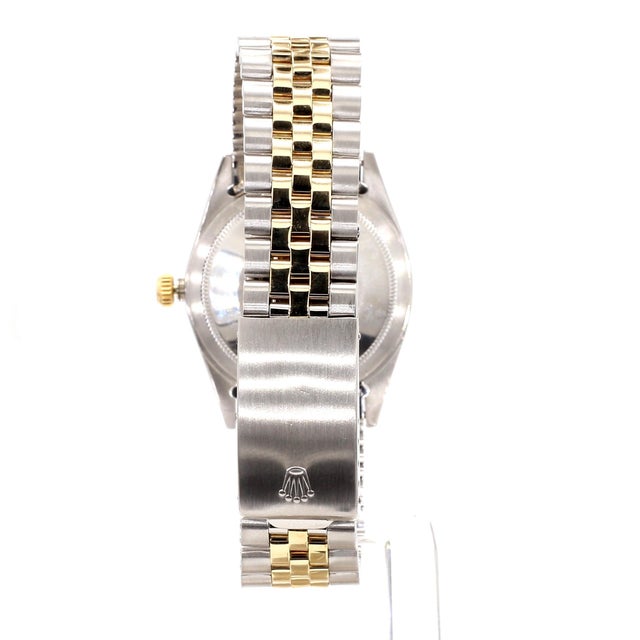 Vintage Rolex Datejust Thunderbird Turn-O-Graph Two Tone Gold Steel Watch For Sale In Miami - Image 6 of 12