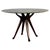 Round Onyx and Walnut Dining Table attributed to Osvaldo Borsani, 1950s For Sale - Image 15 of 15