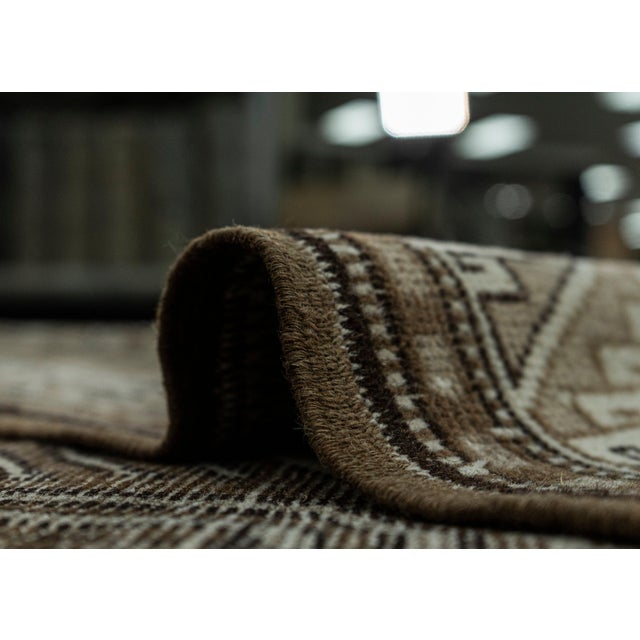 Textile Turkish Vintage Rug 6'3" x 9'11" #20781 For Sale - Image 7 of 8