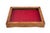 Italian Vintage Tabletop Burl Wood and Glass Keyed Collector’s Display Box For Sale - Image 3 of 11