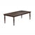 Boho Chic Mila Dark Brown Extendable Rectangular Dining Table For Sale - Image 3 of 9