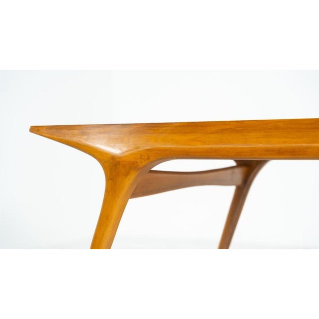 Large Mid-Century Walnut Dining Table from Carlo De Carli, 1950s For Sale - Image 9 of 18