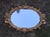 Vintage Gold Resin Framed 40” Large Oval Wall Mirror French Rococo Hollywood Regency Style For Sale - Image 6 of 10
