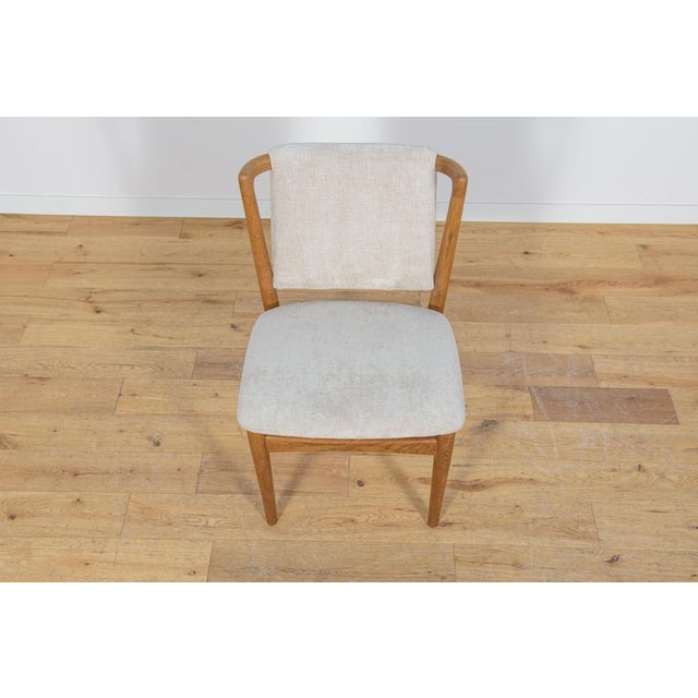 Mid-Century Oak Model 171 Dining Chairs from Slagelse Møbelværk, Denmark, 1960s, Set of 4 For Sale - Image 9 of 18