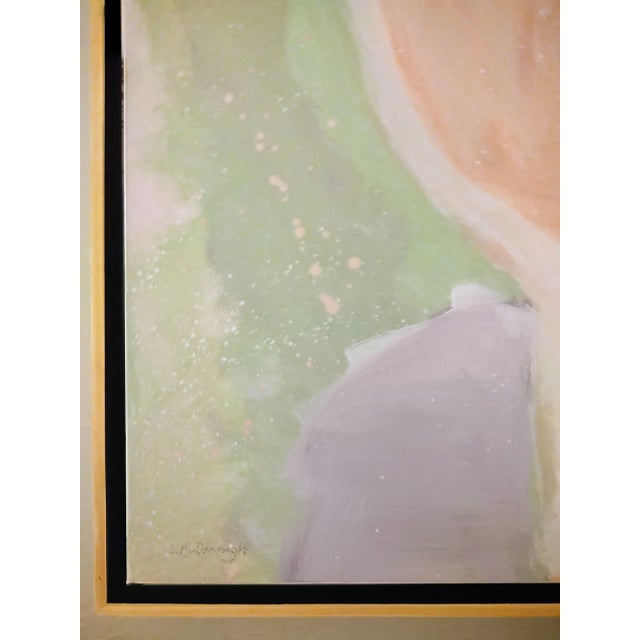 "Conception" Contemporary Abstract Figurative Acrylic Diptych Painting, Framed - Set of 2 For Sale - Image 9 of 13