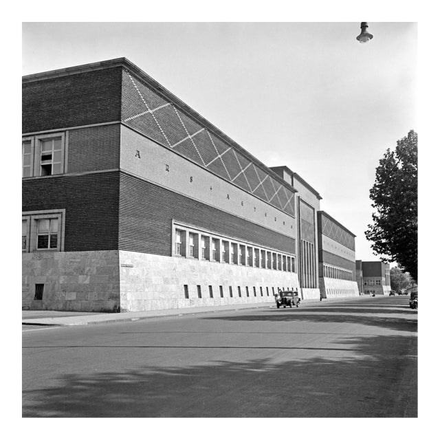 Fine Arts Palace Within Court of Honour Duesseldorf, Germany 1937 For Sale