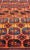 Early 20th Century Vintage Wool Ersari Rug in Wool With Gul Design in Orange, Blue, and Brown 5'0 X 8'10 For Sale - Image 5 of 12