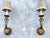 Metal Italian Bronze Wall Sconces with Female Figures, 1950s, Set of 2 For Sale - Image 7 of 18