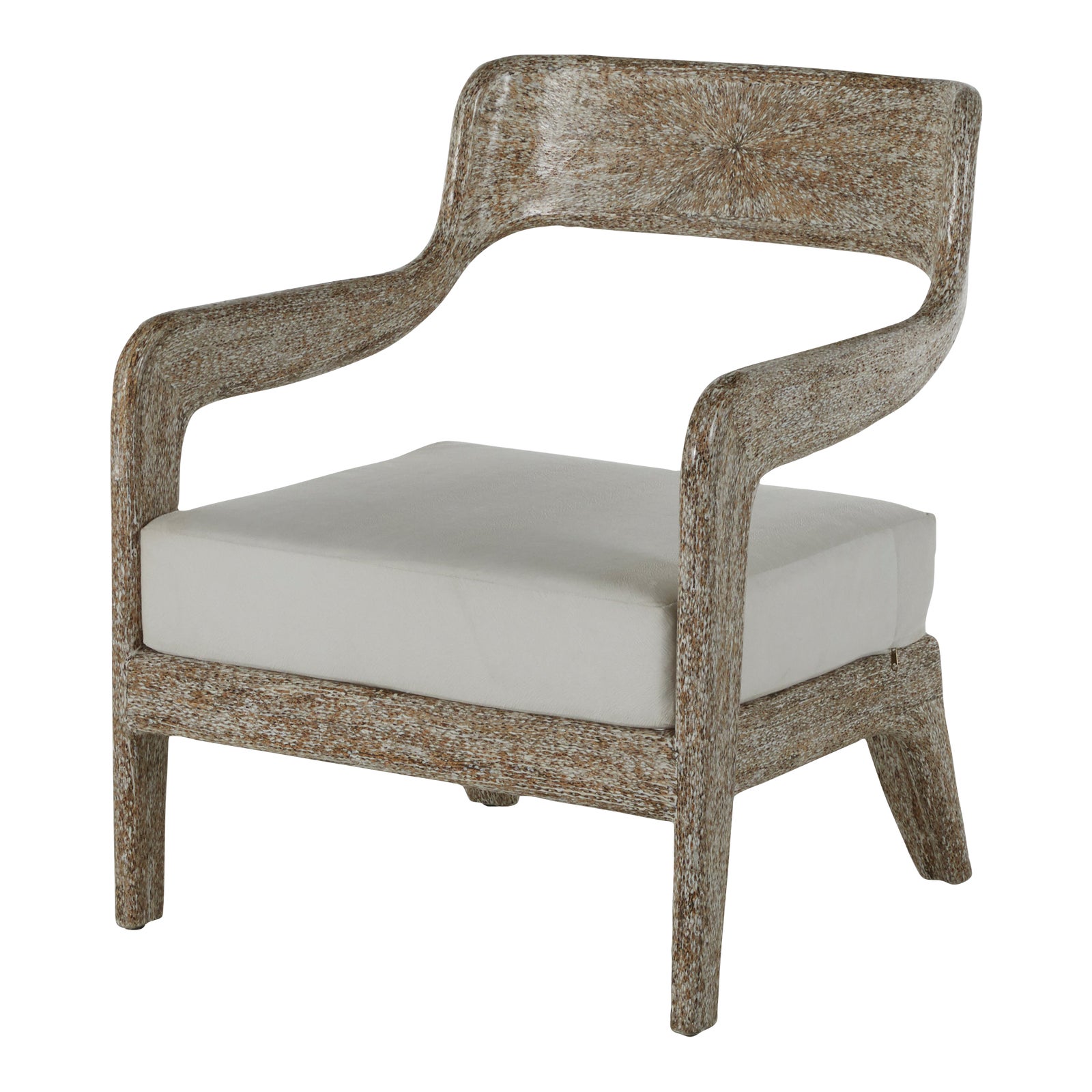 Gabby Raya Lounge Chair - White | Chairish