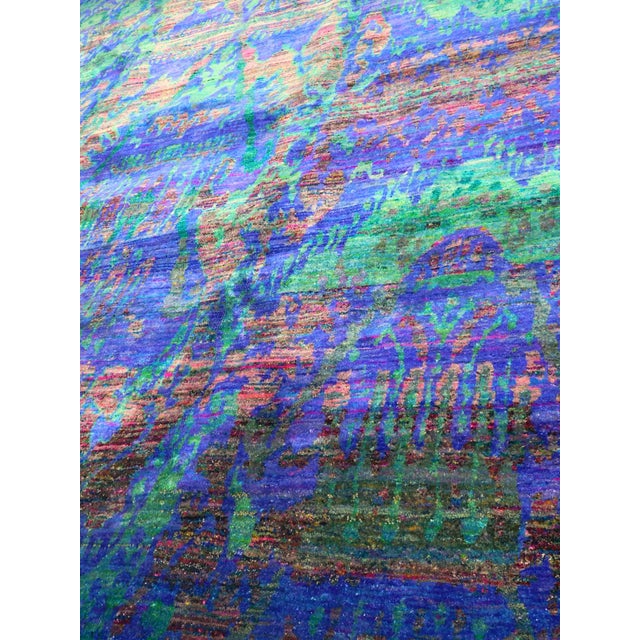 Hand Knotted Silk Rug. 8'x 10' For Sale In Los Angeles - Image 6 of 18